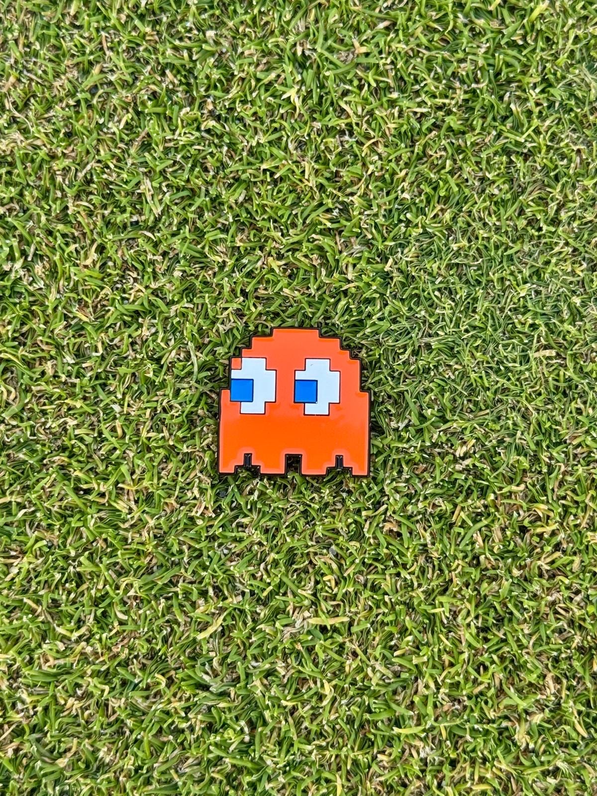 PACMAN Inspired CLYDE the GHOST - Ball Marker