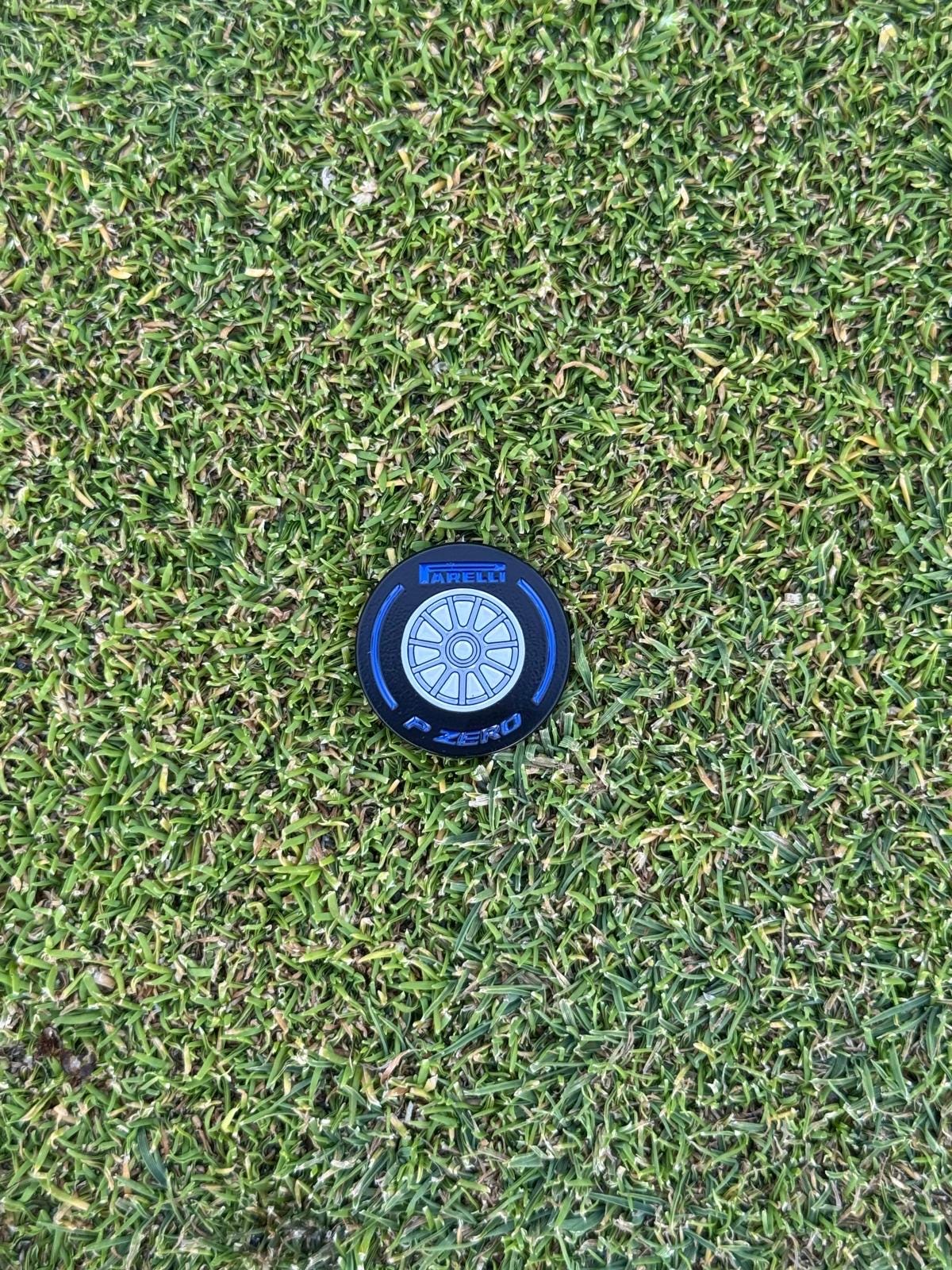 F1 Inspired PARELLI Wet Tire - Ball Marker - Blue