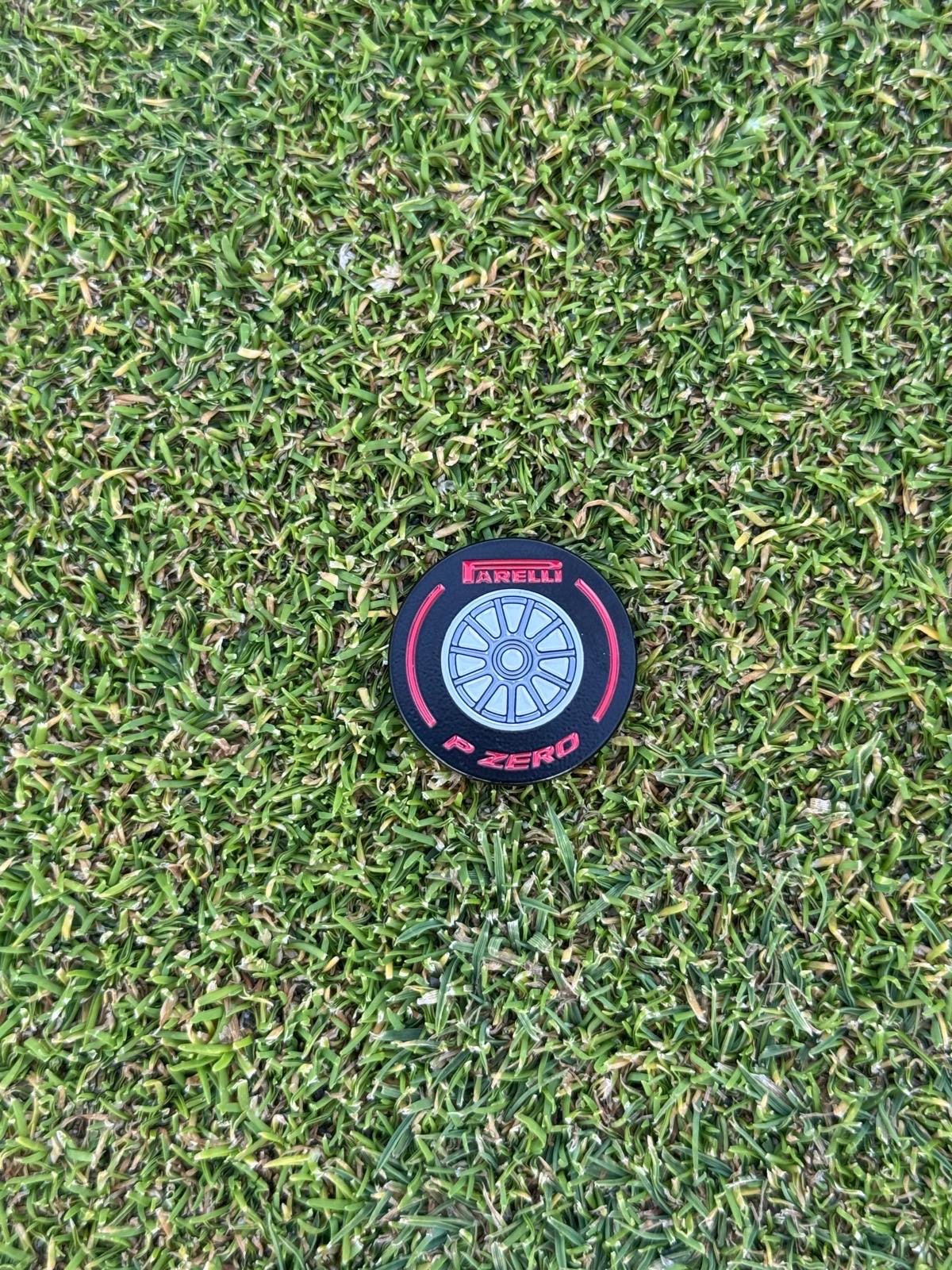 F1 Inspired PARELLI Soft Tire - Ball Marker - Red